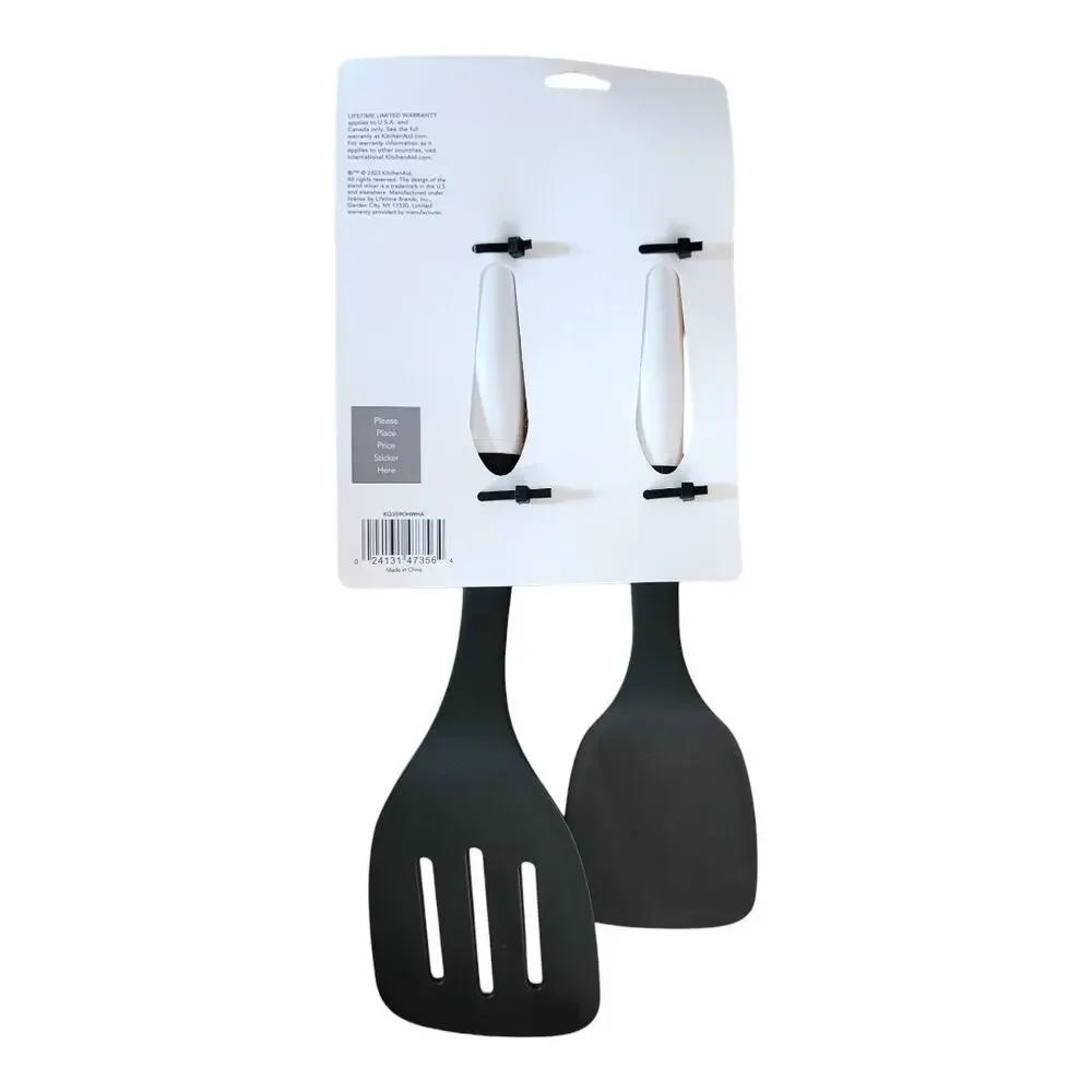 NEW KitchenAid Turner Set in White (2-Piece Set)